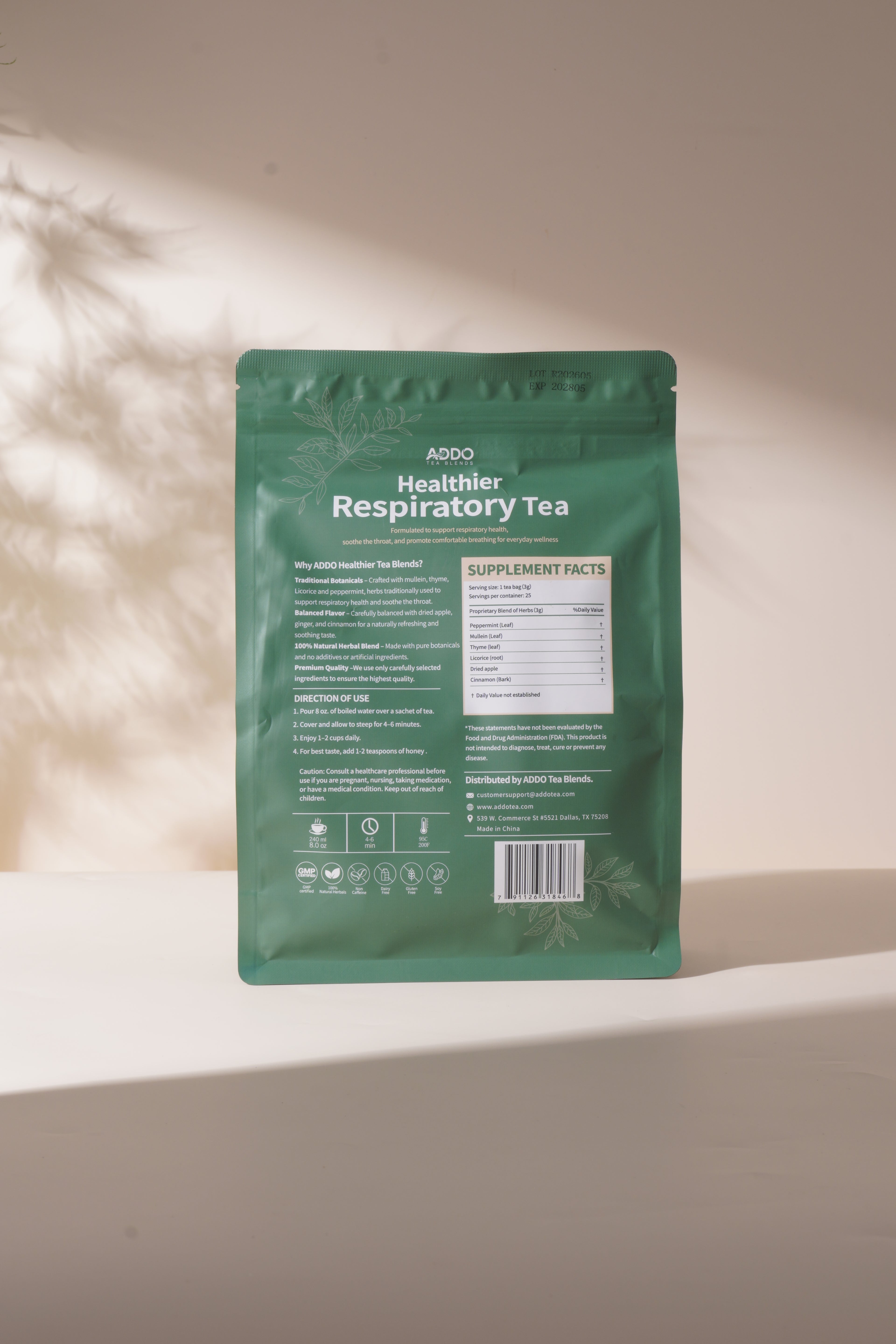 Healthier Respiratory Tea