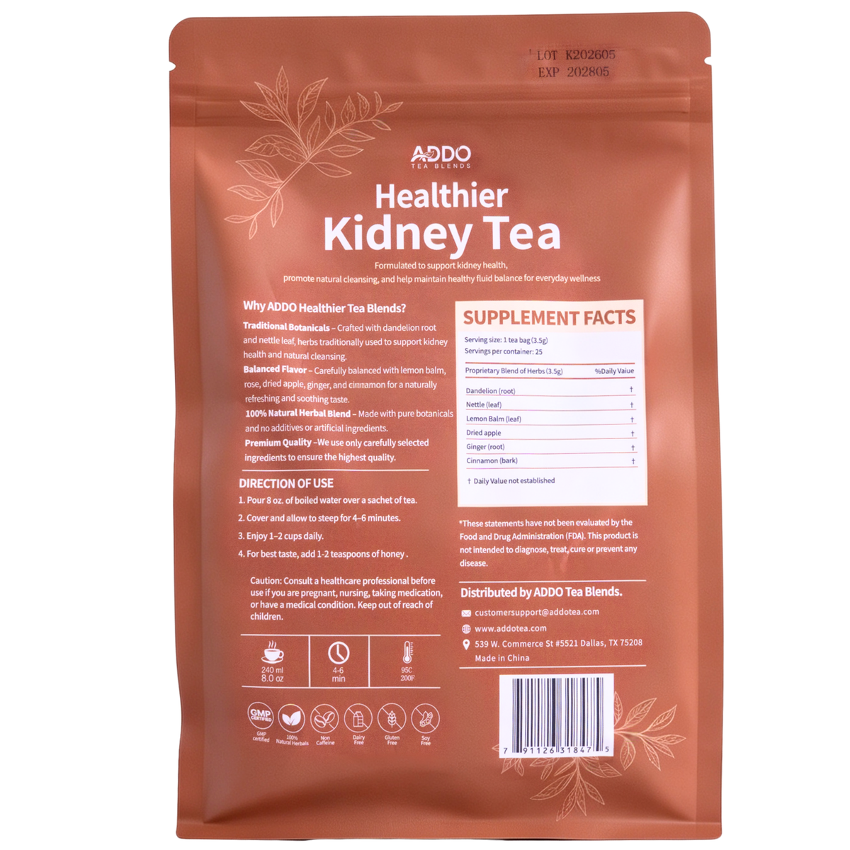 Healthier Kidney Tea